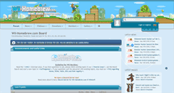 Desktop Screenshot of forum.wii-homebrew.com