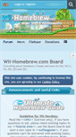 Mobile Screenshot of forum.wii-homebrew.com